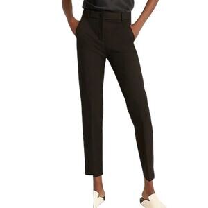 J.Crew NWT High Rise Cameron Pants Trousers Sz 2 Black Womens Casual Office